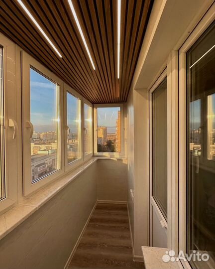 Балконные окна. Остекление