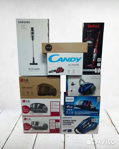Пылесосы в наличии 9 моделей