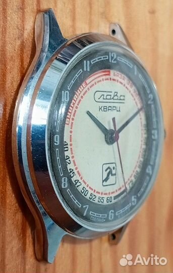 Часы Слава, кварц, бегун