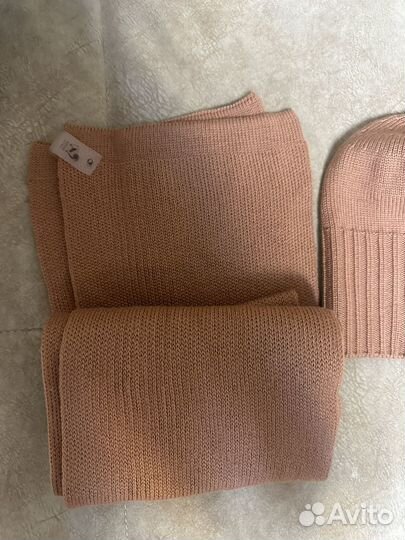 Женский шарф с шапкой