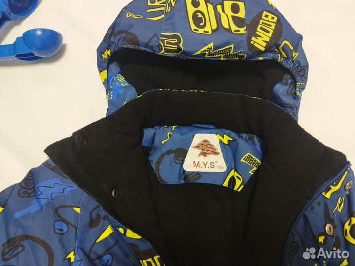 Зимний комбинезон для мальчика 104 110