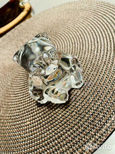 Винтаж. Villeroy&boch. Хрустальный медвежонок