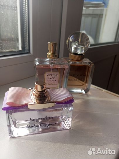 Женская парфюмерия, все 3 по одной цене