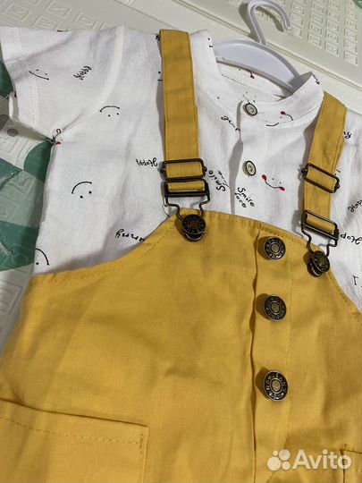 Шорты и рубашка на мальчика