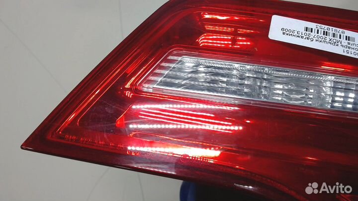 Фонарь крышки багажника Acura MDX, 2009