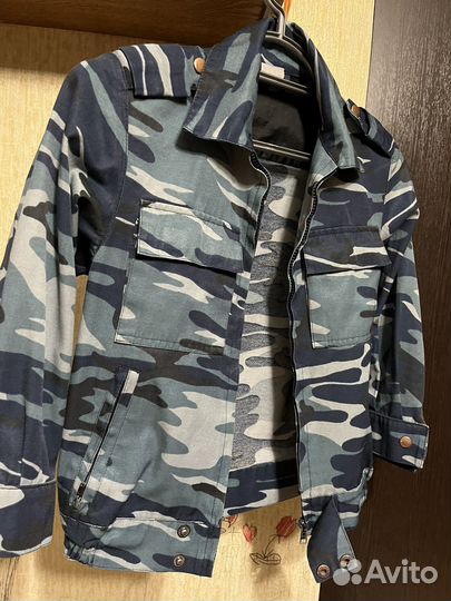 Камуфляжный костюм детский 134