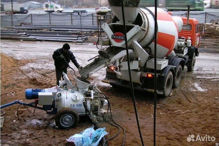 Бетон с завода