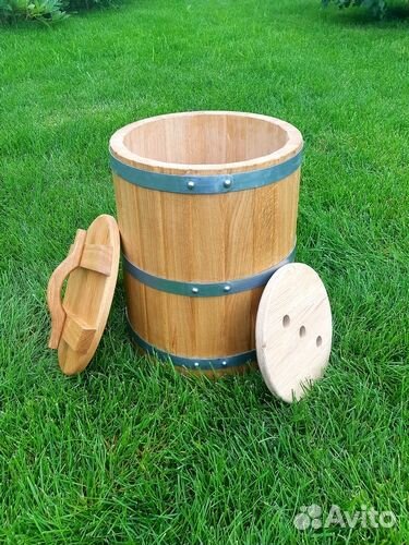 Кадка дубовая 100 л