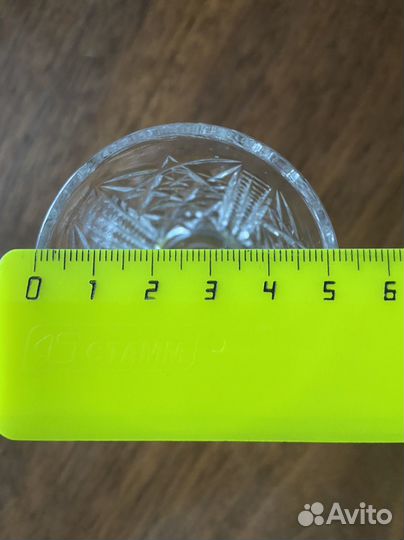 Стопка (рюмка) советский хрусталь 70 мл