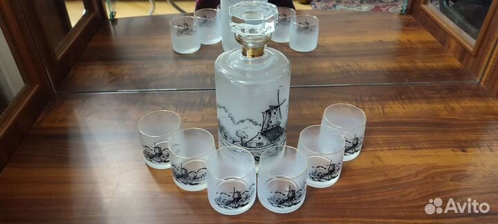 Набор для виски Старая мельница(Богемия)