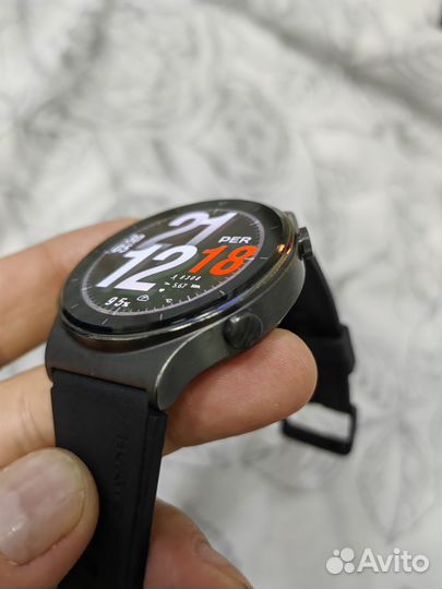 Huawei watch gt2 pro с GPS, титан, сапфир, стекло