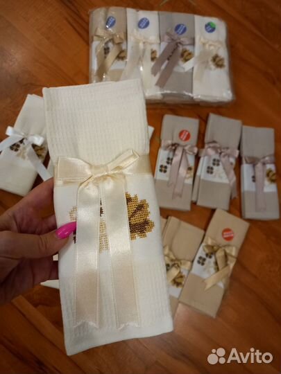 Полотенца кухонные новые