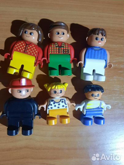 Lego duplo человечки