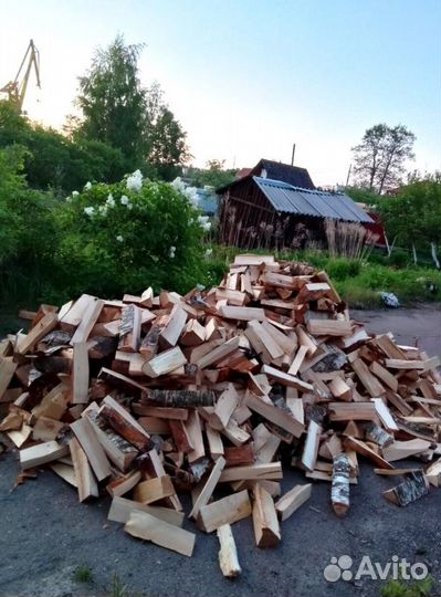 Дрова с доставкой в укладку любого объема