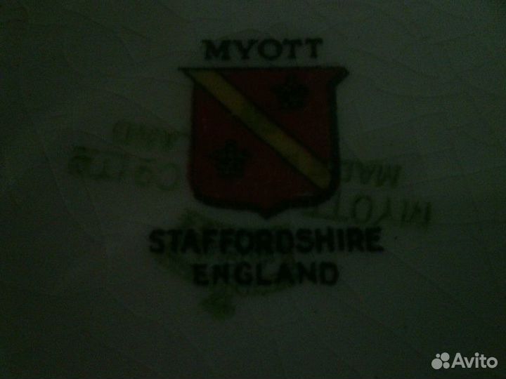 Чашка с блюдцем Стаффордшир