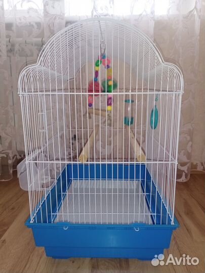 Большая клетка для птиц 47х36х57 см