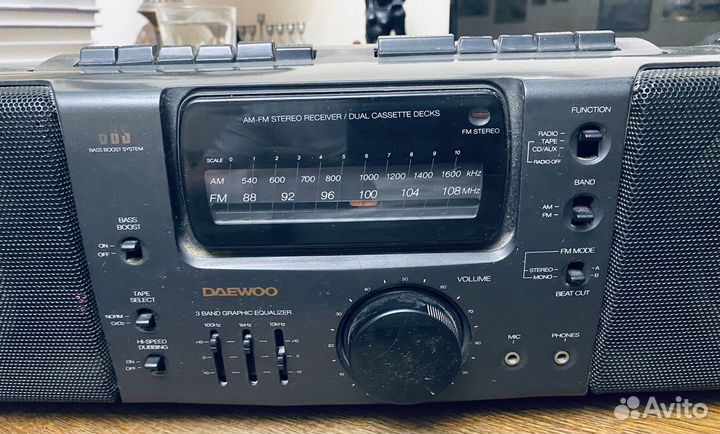 Кассетный магнитофон Daewoo ARW-2000