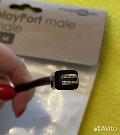 Переходник hdmi новый mini Display (M) hdmi (F)