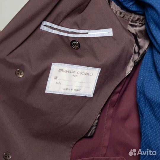 Тренч brunello cucinelli 52it