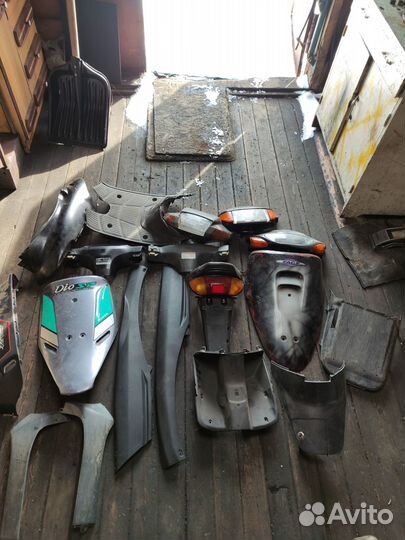 Запчасти и пластик для японских скутеров