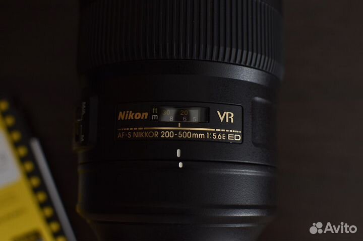 Объектив Nikon 200-500mm f/5.6E ED VR AF-S Nikkor