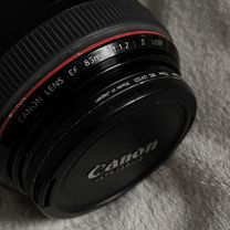 Объектив canon EF 85mm f 1.2l usm