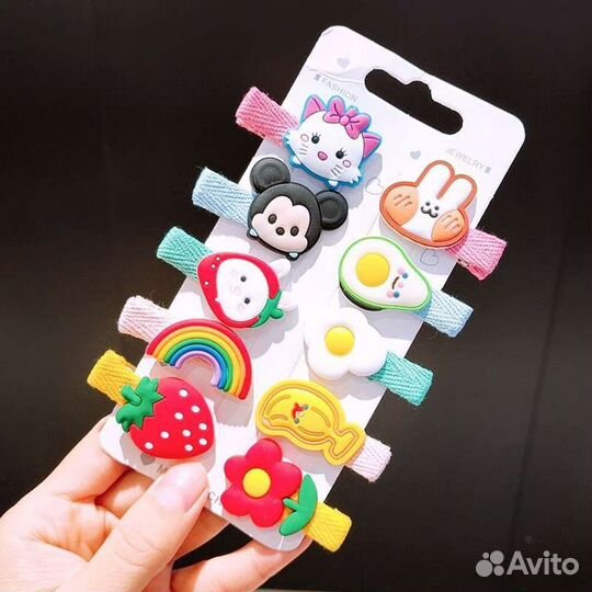 Заколки для девочек для волос новые