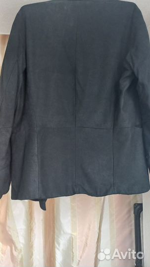 Замшевая куртка-пиджак мужская
