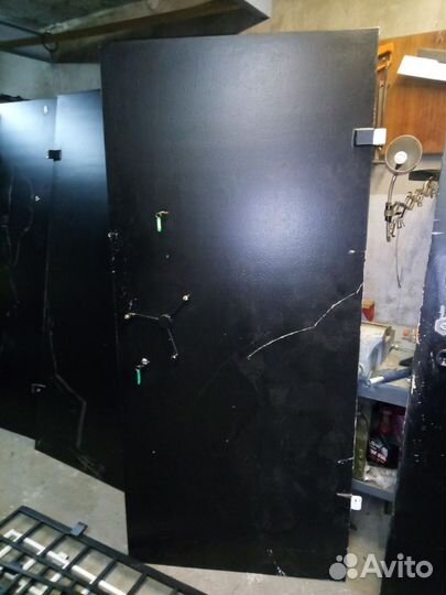 Дверь металлическая бронированная без коробки