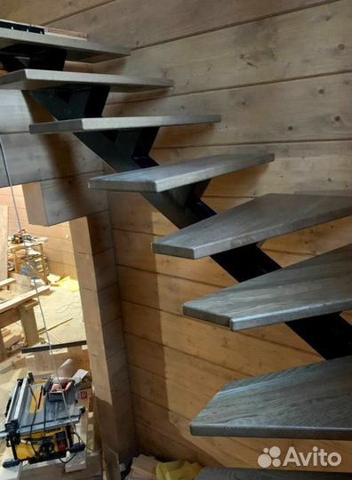 Лестницы прямые под ключ