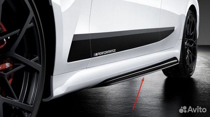 Швеллера/ лезвие порогов BMW G20