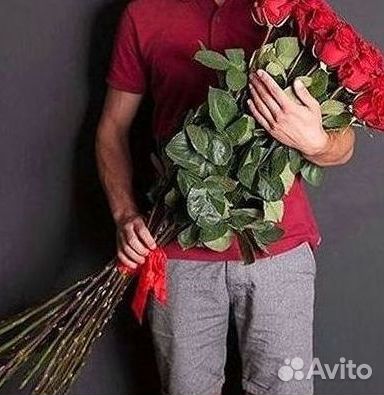 Высокие розы Букеты с доставкой