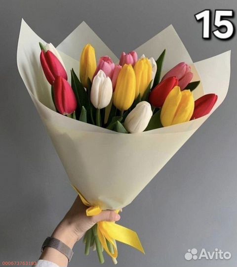 Букеты из тюльпанов (Арт.25075)