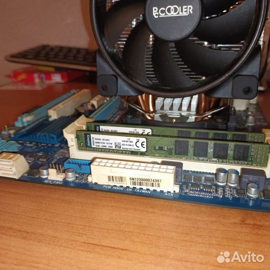 Связка Материнская Плата Z-77 Intel Core I5 2500K