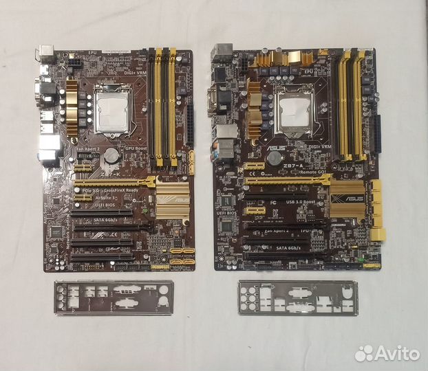 Материнские платы 1150 Asus на Z чипсетах