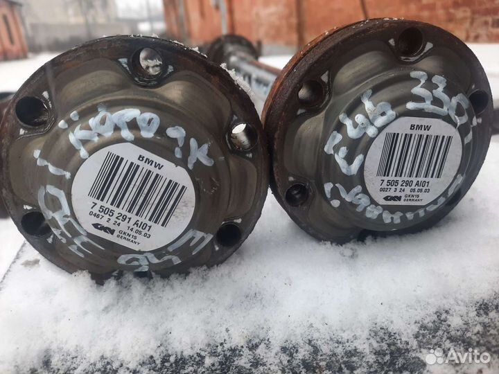 Привода задние бмв Е46 330i АКПП