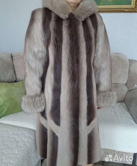 Шуба нутрия 48-50 размер