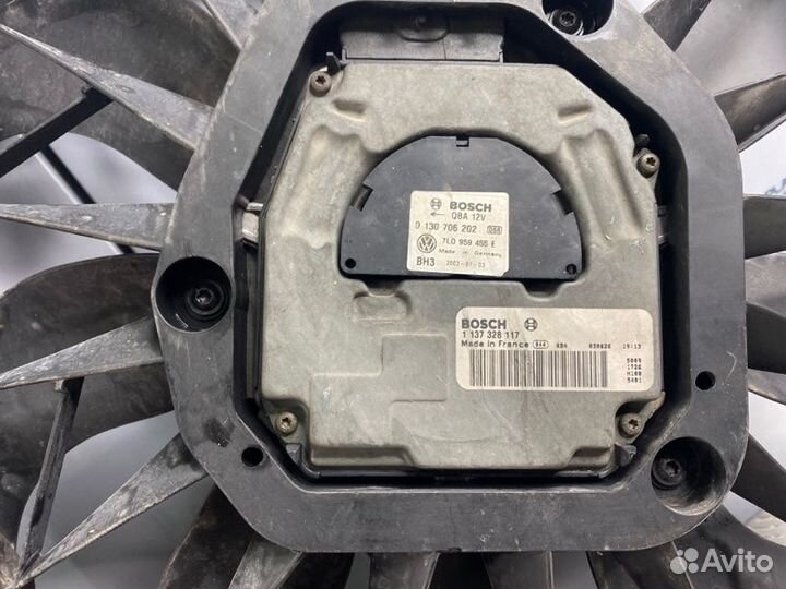 Мотор вентилятора охлаждения Porsche Cayenne 955