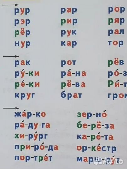 Формируем навыки чтения. Раздаточные таблицы для о