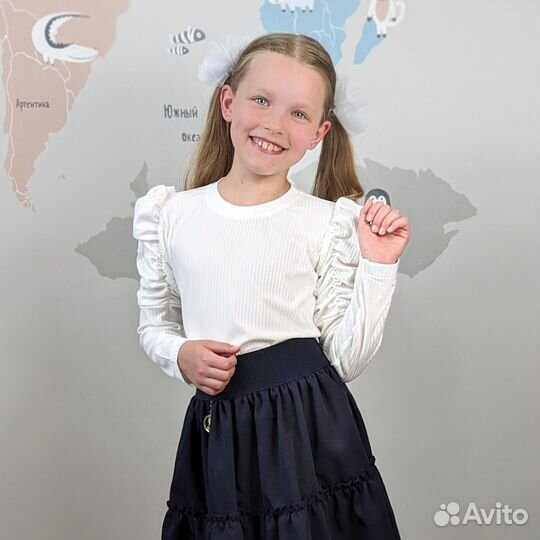Лонгслив для девочки