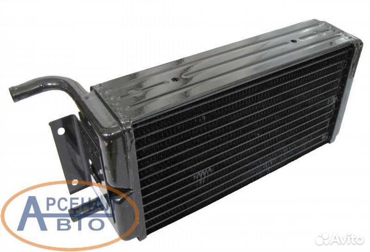 Радиатор отопителя камаз медный, 4-х ряд. (шааз)