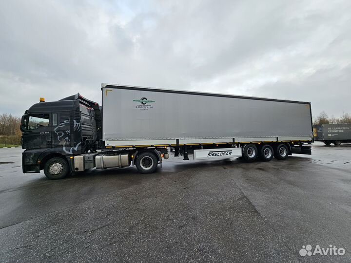 Полуприцеп шторный Steelbear PT-24K, 2024