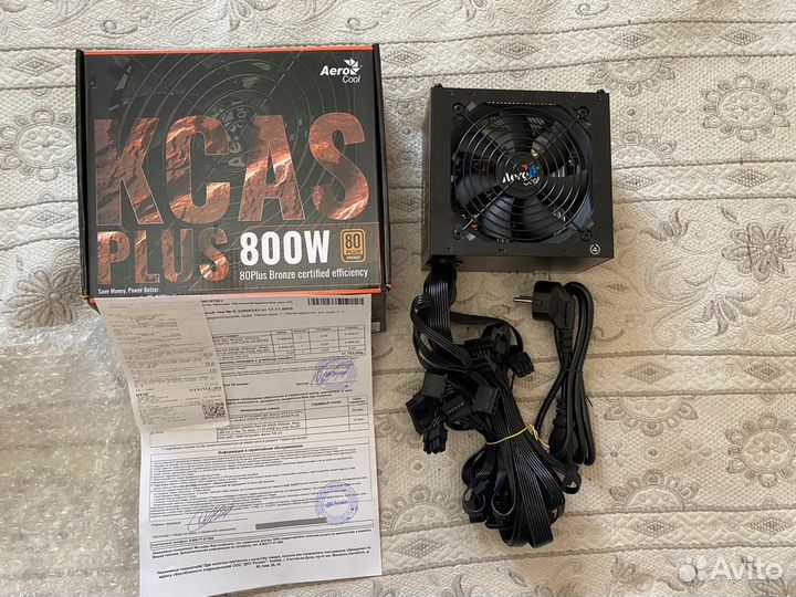 Блок питания AeroCool kcas plus 80 Вт