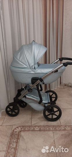 Коляска 2 в 1 эко кожа