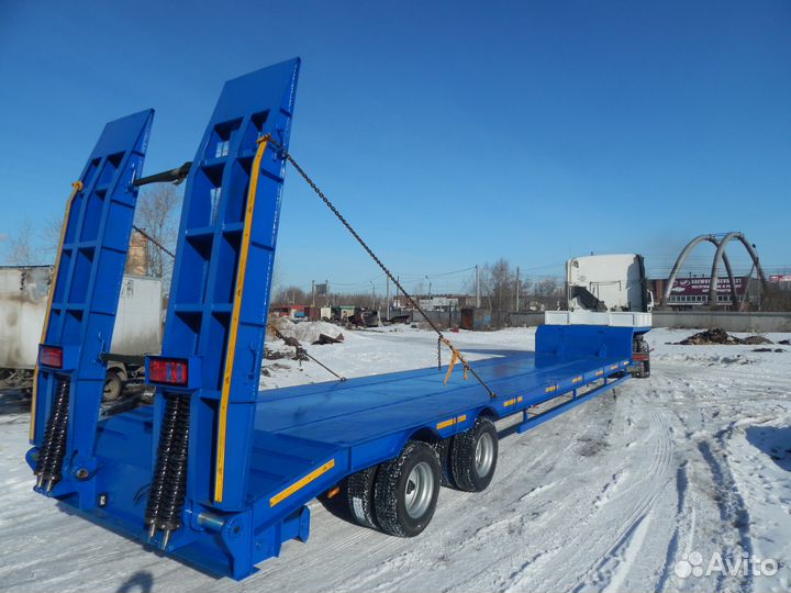 Полуприцеп трал (тяжеловоз) АЛСА 9484, 2023