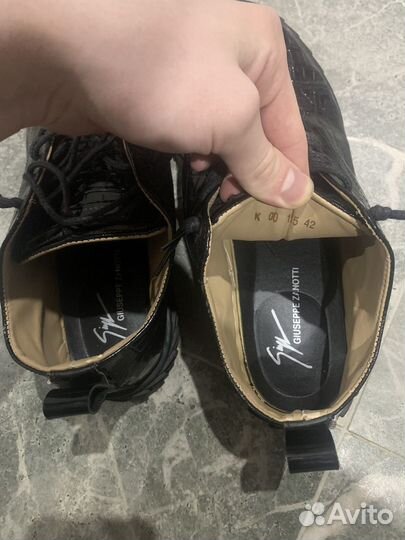 Giuseppe zanotti ботинки оригинальные
