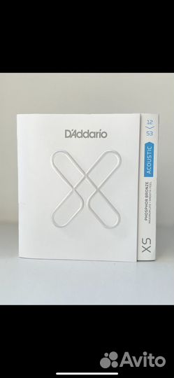 Струны для акустической гитары D'Addario XS