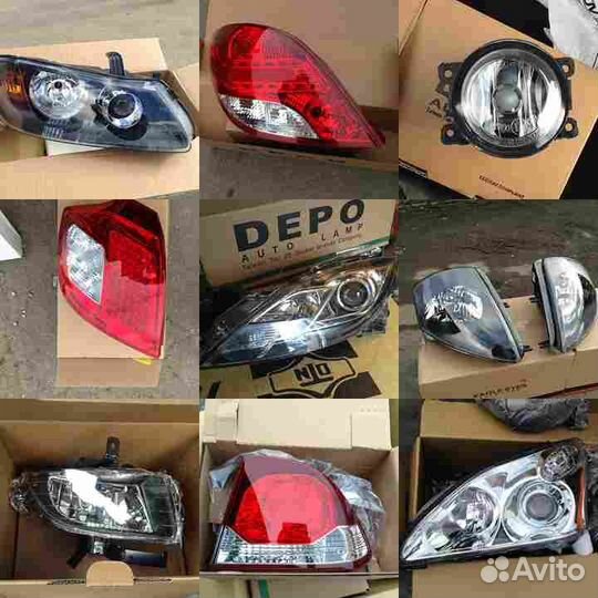 Фонарь задний citroen berlingo, citroen berlingo 9