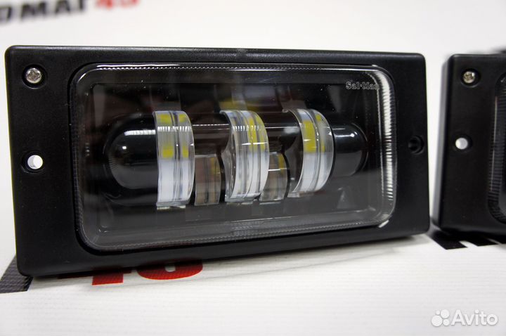 Фары птф LED 60W 5 линз Ваз 2110-12 2113-15 Salman