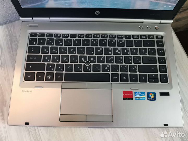 Мощный Бизнес ноутбук HP i5/6Gb/SSD/440Gb/6470m